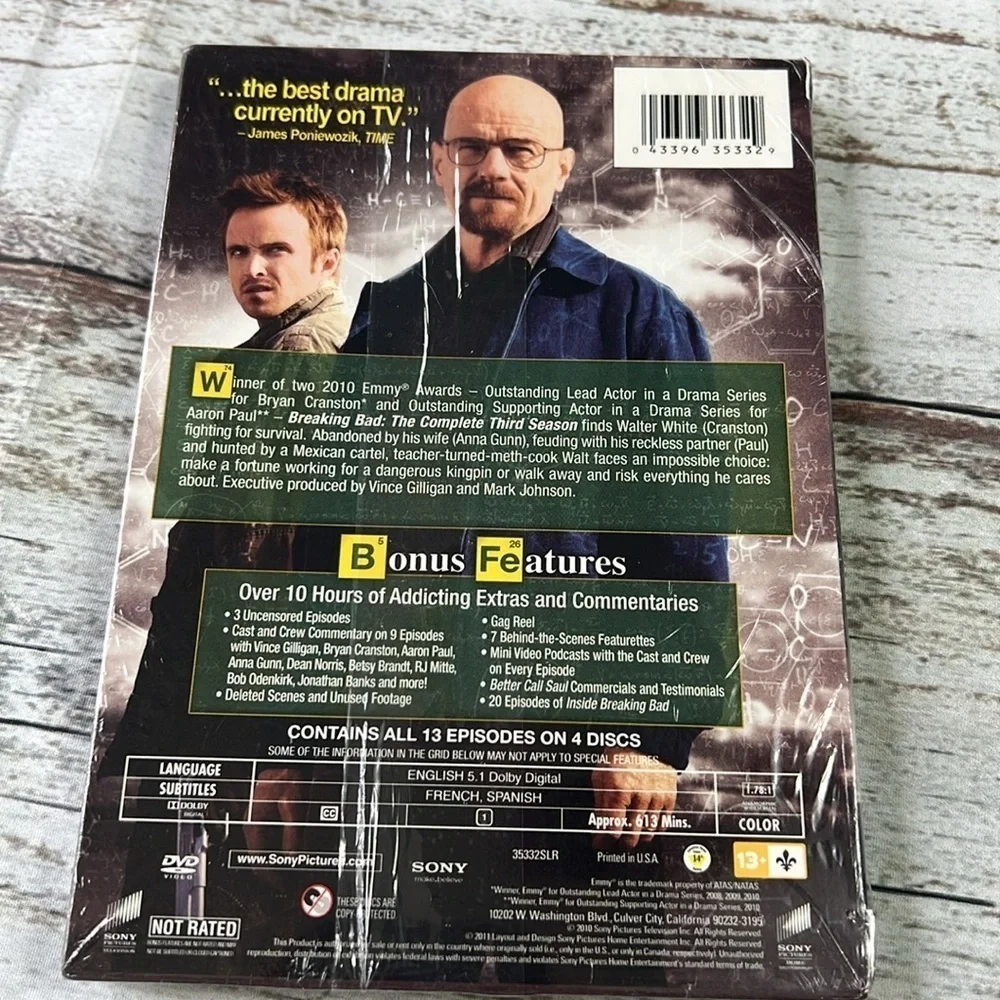 Breaking Bad DVD Box Set Complete Season 1-4 ( Season 2-4 are brand new)